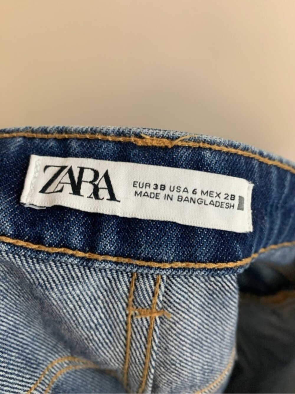 Zara Jeans Blue 6 - Picture 5 of 10